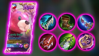 JAWHEAD CANDY BEAR STARLIGHT | JUNGLE JAWHEAD - MLBB