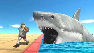 Escape From Beach - Animal Revolt Battle Simulator