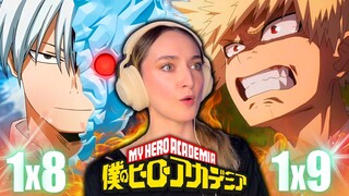 My Hero Academia💥 - 1x8 and 1x9 REACTION AND REVIEW