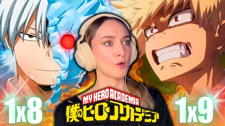 My Hero Academia💥 - 1x8 and 1x9 REACTION AND REVIEW