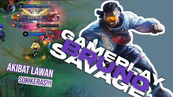 LAGI DAN LAGI BRUNO MENGGILA DAPAT SAVAGE 😎