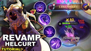 Revamp Helcurt Tutorial " High Speed High Damage Build " | Mobile Legends