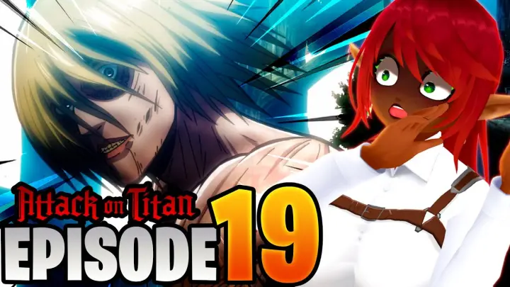 OOOO WE GOT HER!! | Attack on Titan Episode 19 Reaction