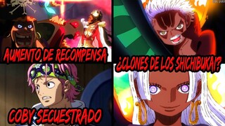 La NUEVA RECOMPENSA de KUROHIGE | COBY Secuestrado por KUROHIGE | Los SERAPHIM | ONE PIECE 1059