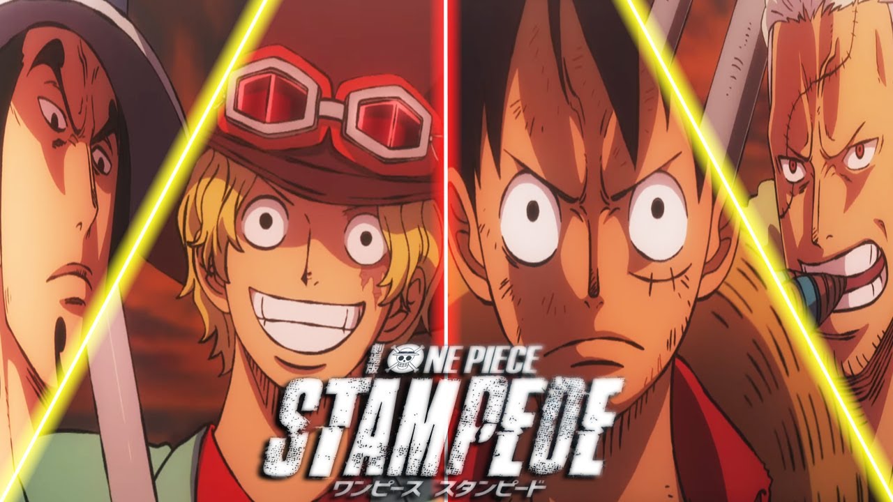 One Piece Stampede Official Movie Trailer Reaction Full Analysis Bilibili