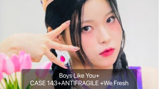 Quá mạnh mẽ! Jang Keum-jin của NMIXX nhảy Boys Like You + CASE143 + 28 Reasons + We Fresh + ANTIFRAF