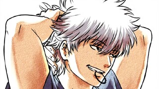 Gin-san trông thật đẹp trai với mái tóc buộc nửa này, nhưng thật đáng tiếc khi anh ấy chỉ xuất hiện 