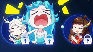 朵朵：小满姐你吃了小鱼干，就不能吃我了哦！