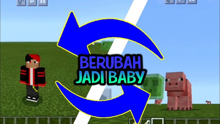 ✔CARA JADI MOBS LAIN DI MINECRAFT TANPA MOD DAN ADDON