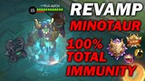 Game Changer Immunity | Minotaur New Immunity Effect | MLBB