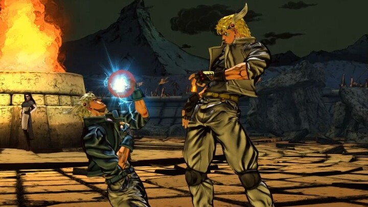 Jalur khusus "JOJO All-Stars Brawl Remake": reaksi saat bertemu diri yang lain