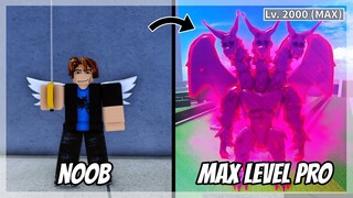 Going From NOOB to MAX LEVEL PRO in One Video on Blox Fruits! | Part 2