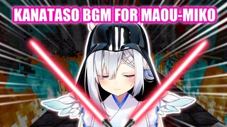 Kanata Does her Job as a Heavenly King and Makes a BGM for Maou Miko 【Hololive English Sub】