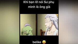 Hôm sau chừa cái thói nói linh tinh nghe chưa 🤣 gianghồ wibu highlightanime fananime animeaction editanime gta slime gobta