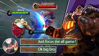 I Made This Thamuz Called Me Big Brother After This Game | Mobile Legends