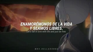 RWBY; op 4 - Let's just live by Jeff Williams ft. Casey Lee Williams [AMV + letra español e ingles]