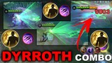 DYRROTH FLASH + DELETE COMBO | ENEMY HATE THIS DYRROTH COMBO | MLBB