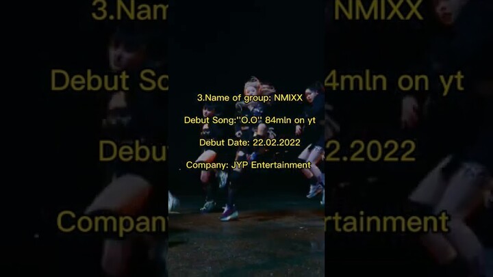 Kpop girls group which debuted in 2022 to August #kpop #fyp #short#leeserafim#nmixx#kep1er#newjeans