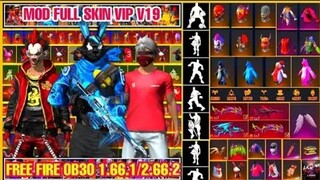 HƯỚNG DẪN MOD SKIN FREE FIRE OB30 V19 VIP  - MOD SKIN QUẦN ÁO ,  MOD SKIN SÚNG , PET , BOM KEO🇻🇳