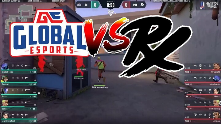 Paper Rex vs Global Esports - HIGHLIGHTS _ Champions Tour 2024_ Pacific Stage 1
