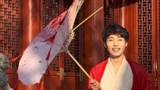 Ancient style umbrella dance ~ Trouble comes suddenly! I can only watch the highlights