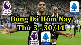 Lịch Thi Đấu Bóng Đá Hôm Nay 30/11 - Ngoại Hạng Anh & Serie A - Thông Tin Trận Đấu