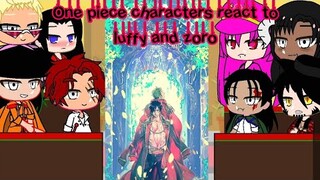 one piece characters react to\\one piece react