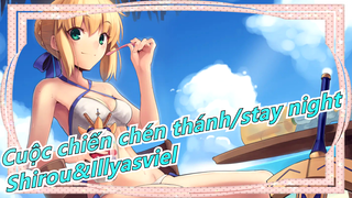 [Cuộc chiến chén thánh/stay night] Shirou&Illyasviel--- Cưới tôi?! Nhìn lên mặt họ kìa