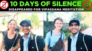 10 Days CUT OFF from the World Vipassana Meditation Experience