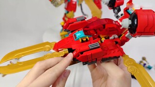 [Cá trong nước linh hồn] LEGO 80045 Monkey King Ultimate Mecha / Máy bay chiến đấu có thể biến hình 