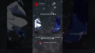 God level animation 🥶🔥 #anime #animememes #animeedits #shorts