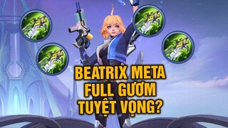 Tốp Mỡ | BEATRIX SNIPER META 4 GƯƠM TUYỆT VỌNG: 1 BẮN 6000 LANCELOT BAY MÀU LUÔN? | MLBB