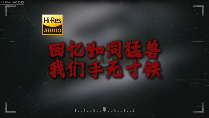 "回忆如同猛兽，我们手无寸铁"《回忆如同猛兽，我们手无寸铁》【HiRes 24bit/192kHz】