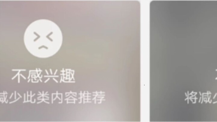 What will happen if I set all videos in Bilibili's sections to "Not Interested"?