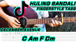 Huling Sandali - December Avenue (Fingerstyle Cover) Tabs + Chords + Lyrics