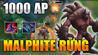 [ Tốc Chiến ] Malphite Đi Rừng Full Phép Húc Trúng Là Có Mạng Ngay - LoL Mobile Malphite AP