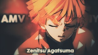 (AMV)zenitsu bertarung dengan tertidur 👽- fairytale