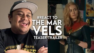 #React to THE MARVELS Teaser Trailer