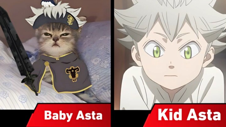 Asta Evolution Trough Black Clover 🍀🖤