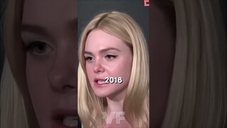 Elle Fanning Evolution #ellefanning