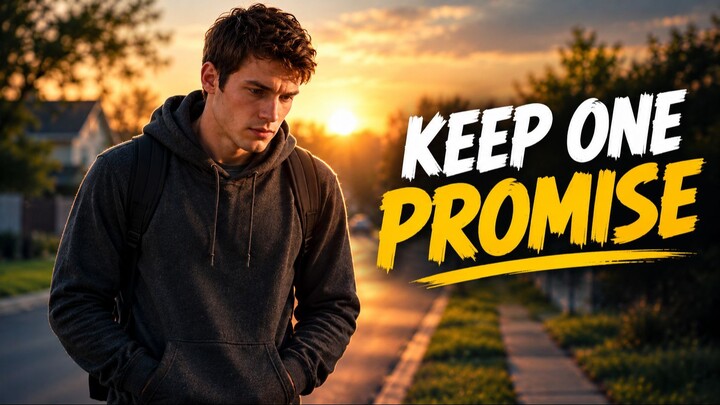 He Stopped Breaking Promises to Himself