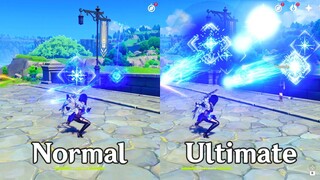 Yelan Normal vs Ultimate