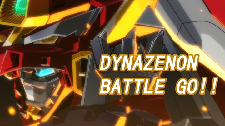 [MAD/SSSS.Vua máy điện tử] Hãy cảm nhận trận chiến siêu nảy lửa của DYNAZENON với tất cả con người n