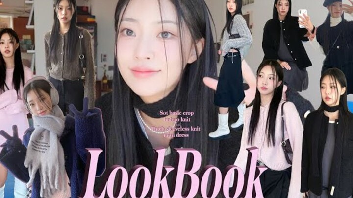 L o o k b o o k⭑ Gaya berpakaian musim dingin yang modis dan elegan – Rahasia besar padu padan musim