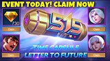 EVENT TODAY! FREE SKIN MOBILE LEGENDS | 515 TIME CAPSULE - NEW EVENT MLBB