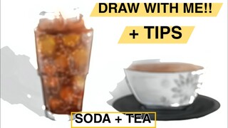 DRAW WITH ME + TIPS!!