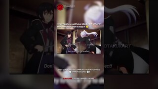 They really would have killed each other if the instructor didn’t step in 🫠 #anime #shorts
