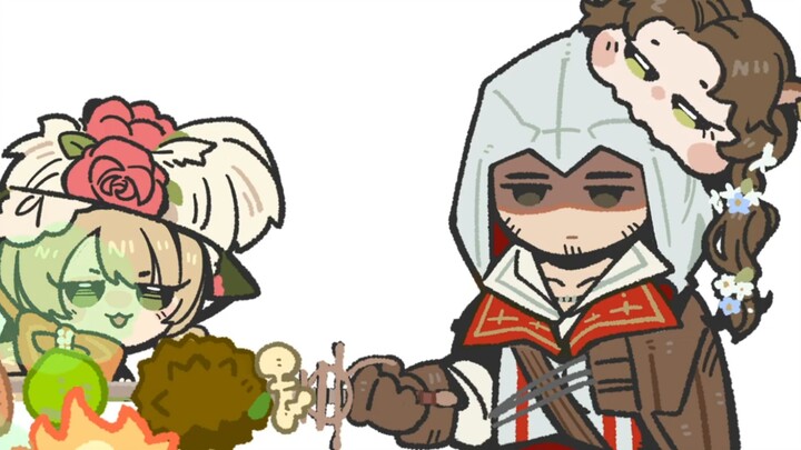 [แอนิเมชั่น Back to the Future ปี 1999] ทักษะขั้นสุดยอดของ Ezio จะเป็นดังนี้: (พิมพ์ซ้ำที่ได้รับอนุญ