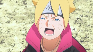 Boruto's crying face or Boruto's pooping smile face?no one knows