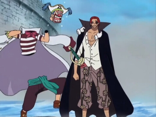 Buggy and Redhead's friendship!